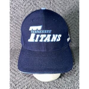 Vintage Tennessee Titans Puma Pro Line Adjustable Hat Cap NFL Blue‎